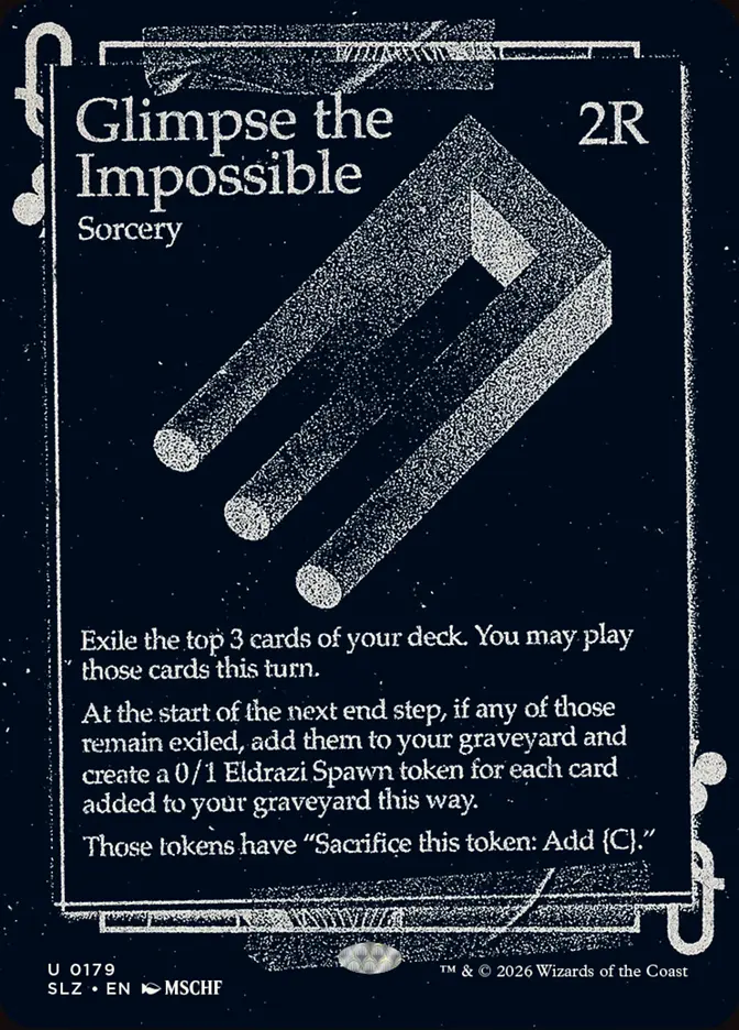 Glimpse the Impossible