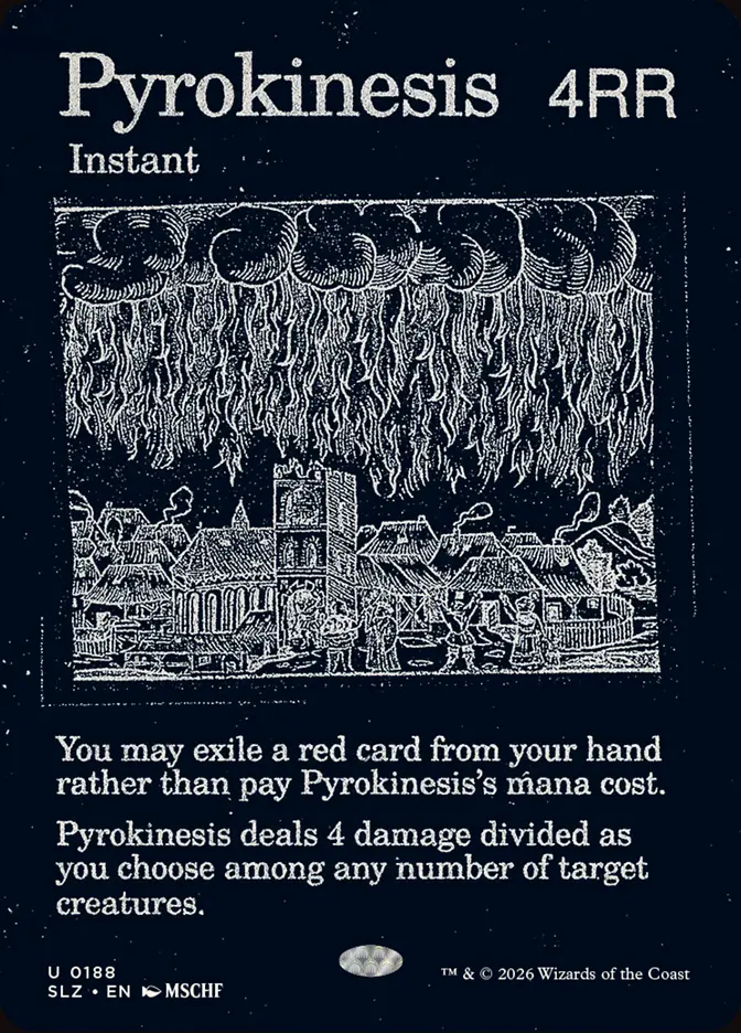 Pyrokinesis